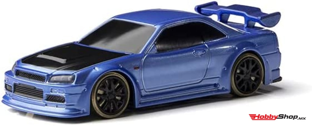 Turbo Racing - C64 Escala 1:76 Drift Car With Gyro Rtr Blue