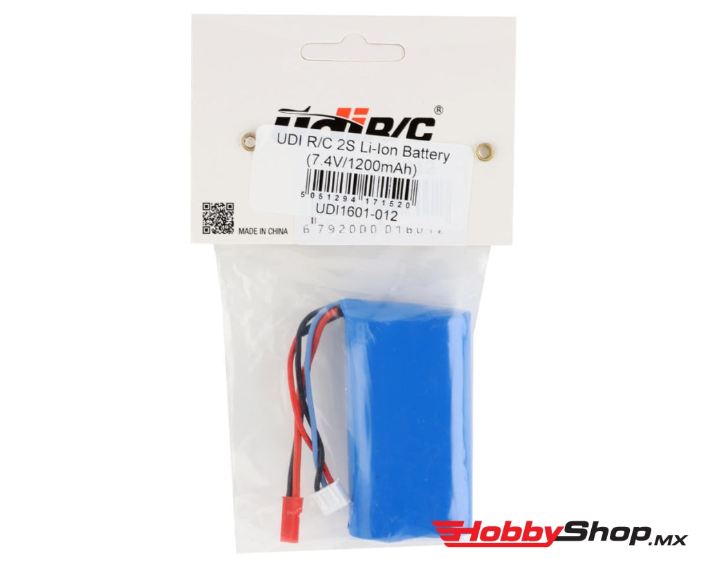 Udi Rc - 2S Li-Ion Battery (7.4V/1200Mah) W/Jst Connector En Existencia