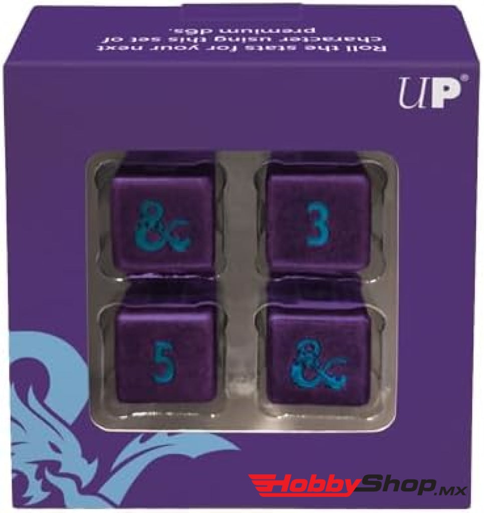 Ultra Pro - Dungeons & Dragons Heavy Metal Underdark: D6 Dice Set En Existencia