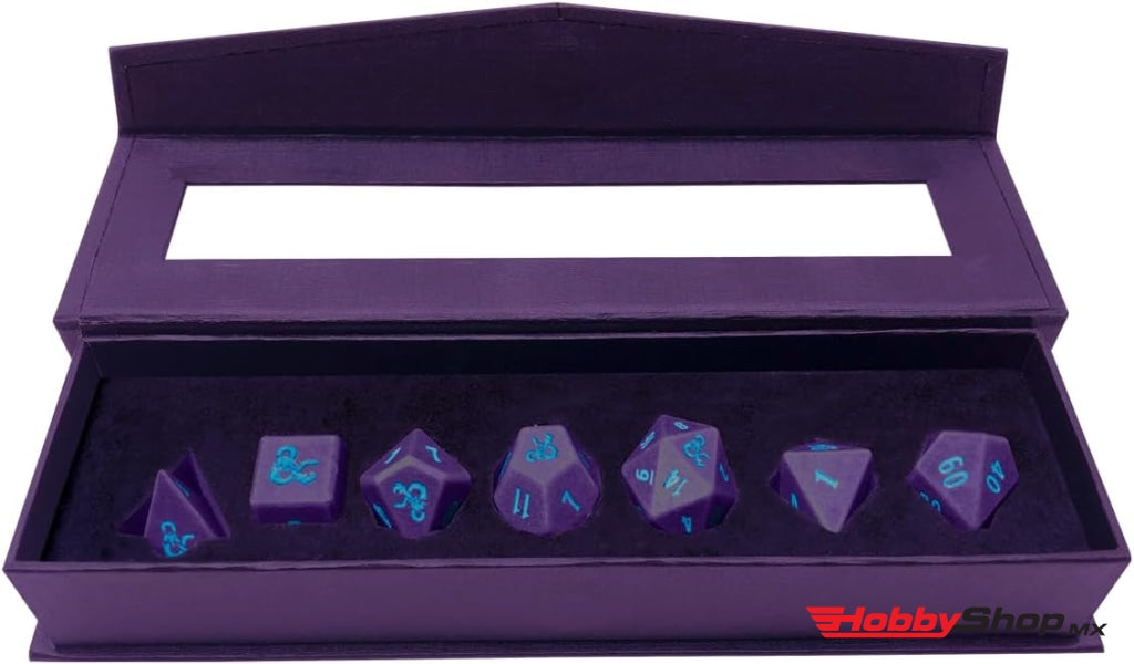 Ultra Pro - Dungeons & Dragons Heavy Metal Underdark: Rpg Dice Set En Existencia