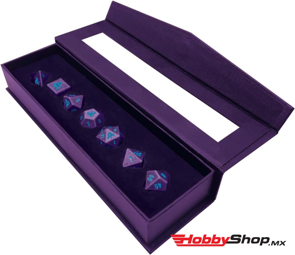 Ultra Pro - Dungeons & Dragons Heavy Metal Underdark: Rpg Dice Set En Existencia