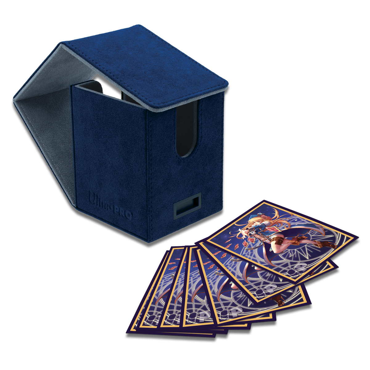 Ultra PRO Vivid Deluxe Alcove Flip azul — vista 4