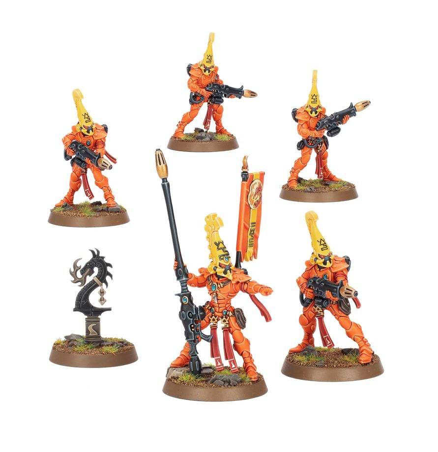 Miniaturas Aeldari Fire Dragons
