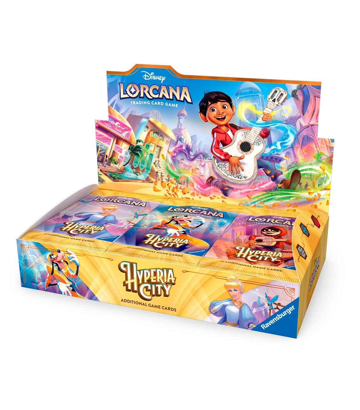 Ravensburger - Disney Lorcana: Hyperia City (Set 14) Booster Display (Inglés)