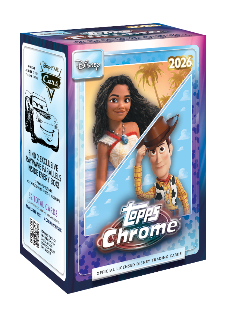 Topps Chrome Disney 2026 Value Box