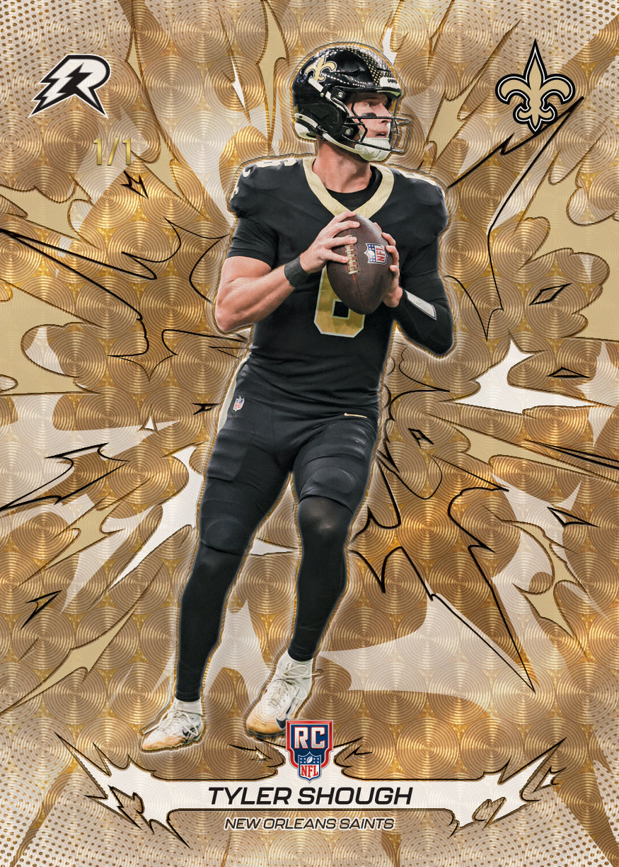 Topps Resurgence Football 2025 carta paralela de muestra