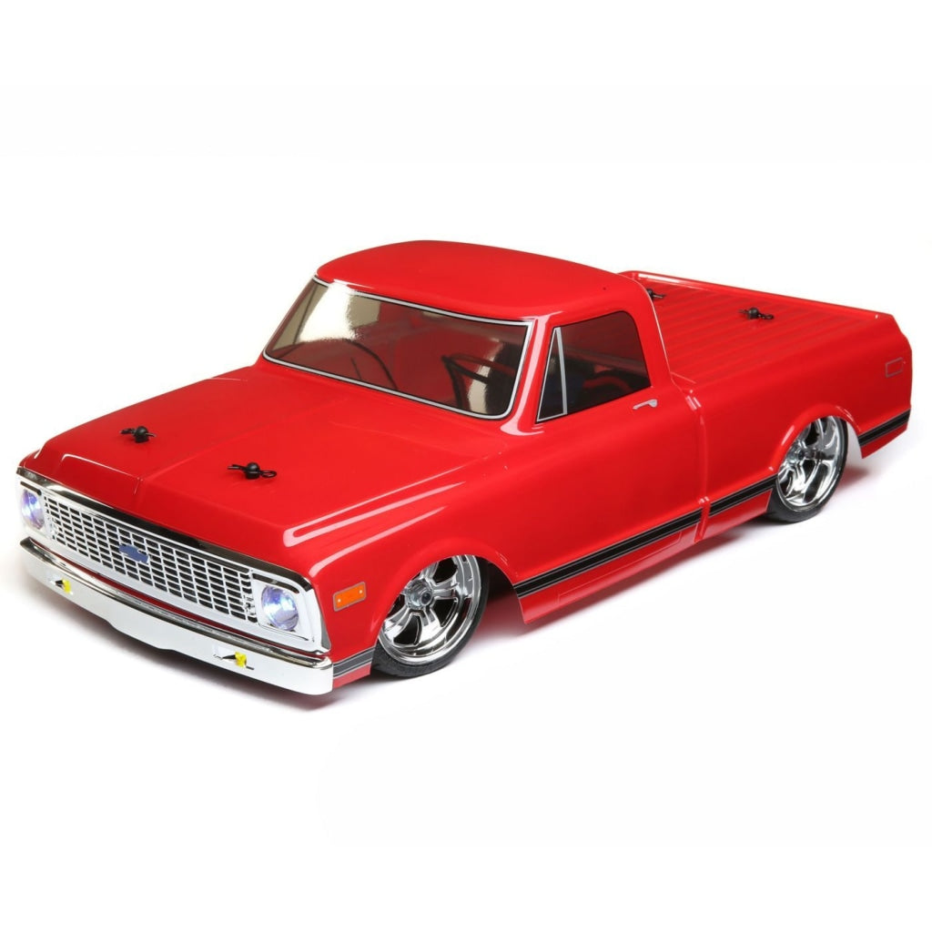 Vaterra - 1/10 1972 Chevy C10 Pickup Truck V-100 S 4Wd Brushed Rtr Red En Existencia