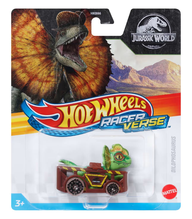 Mattel - Racer Verse Jurassic World Dilophosaurus Hot Wheels