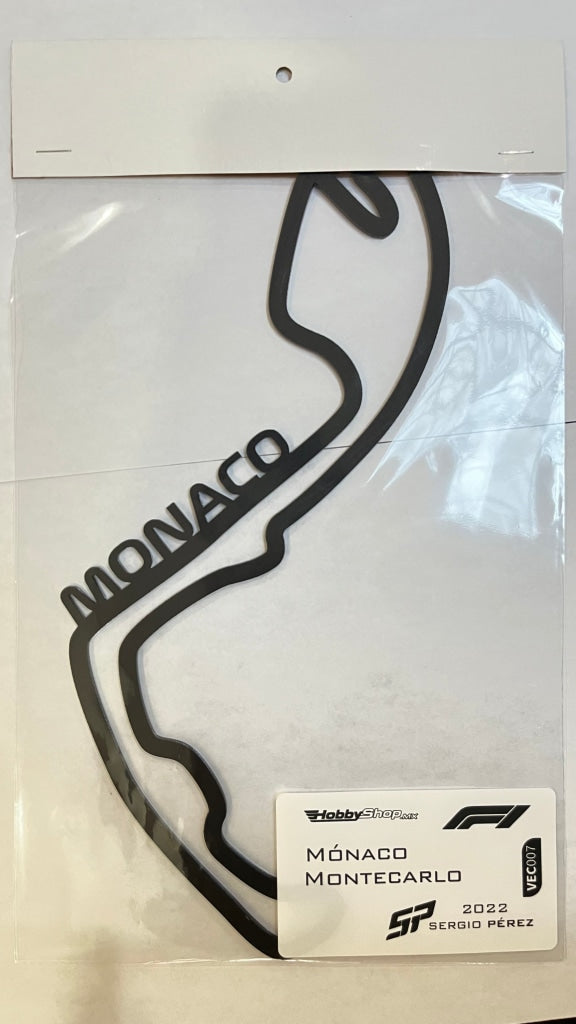 Vector Zero - Autódromo En Acrílico Negro Monaco / Montecarlo En Existencia