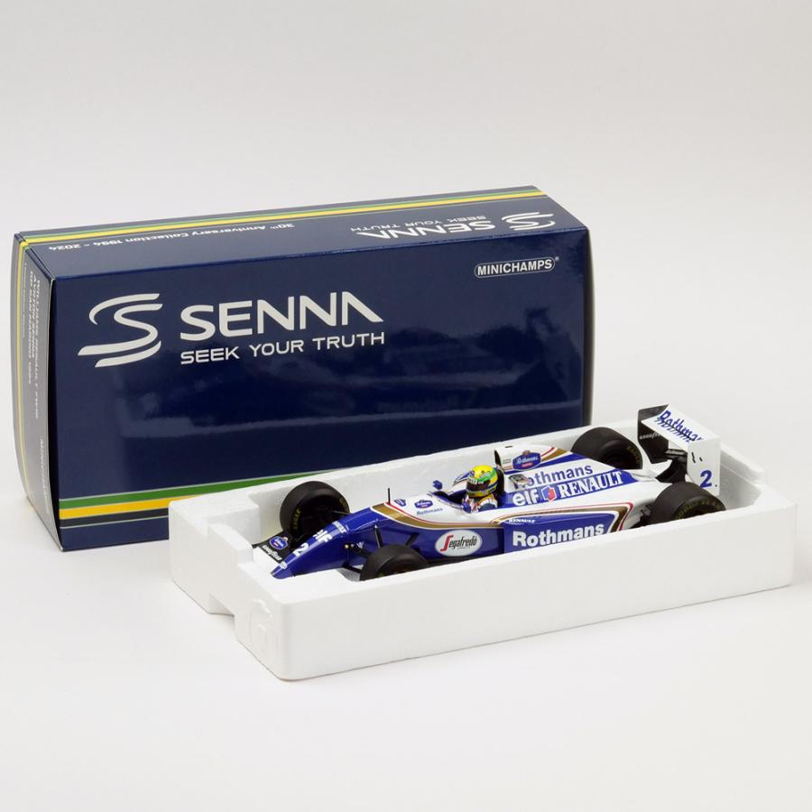 Minichamps - Ayrton Senna Williams FW16 Dirty Version #2 San Marino GP F1 1994, escala 1:18