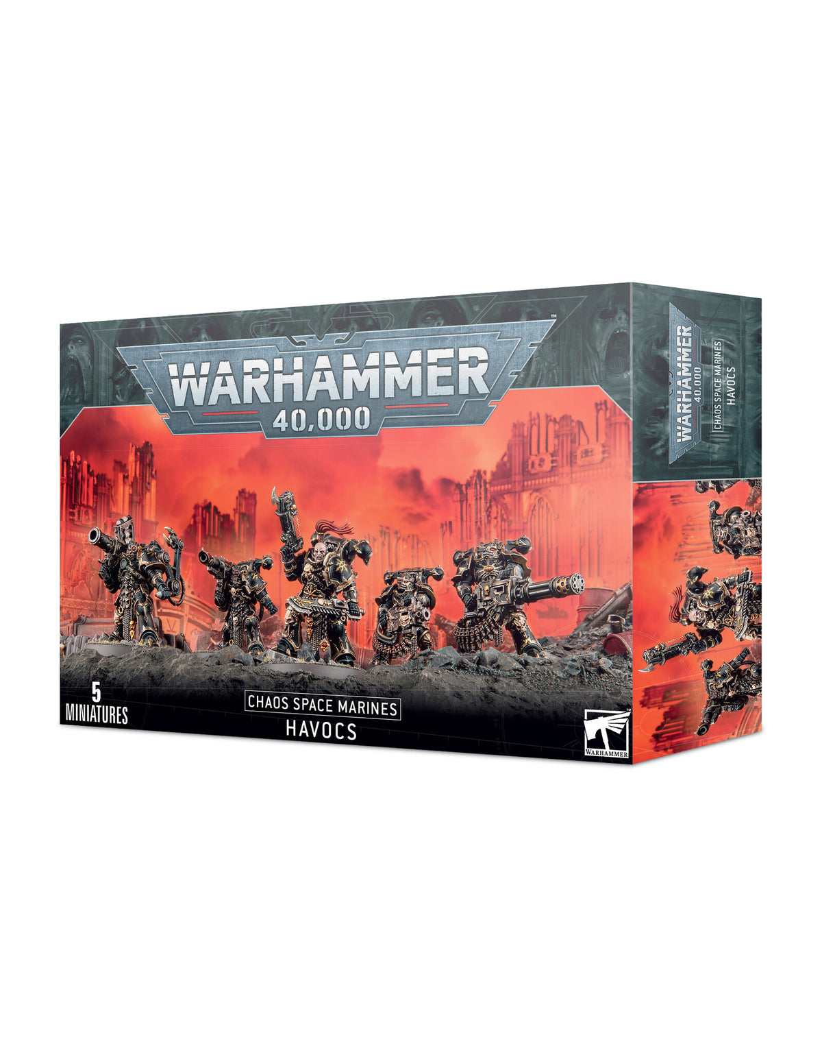 Caja de Chaos Space Marines: Havocs - Games Workshop
