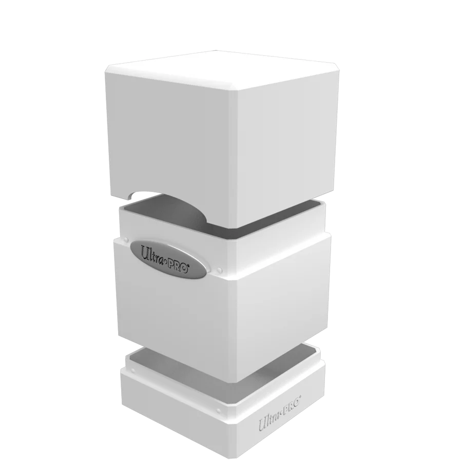Ultra Pro: Classic SATIN Tower Deck box Arctic White