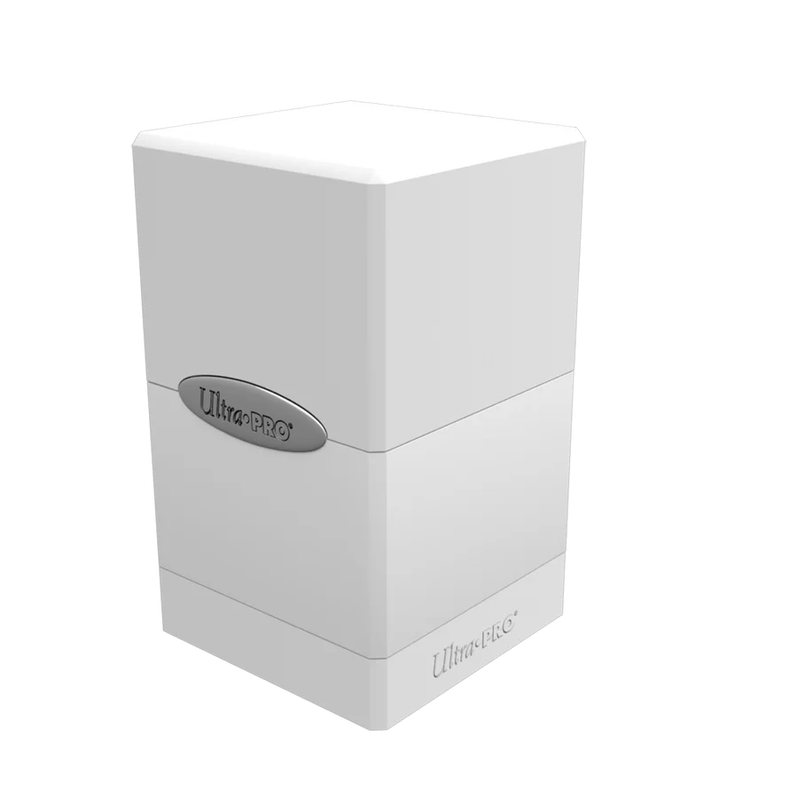 Ultra Pro: Classic SATIN Tower Deck box Arctic White
