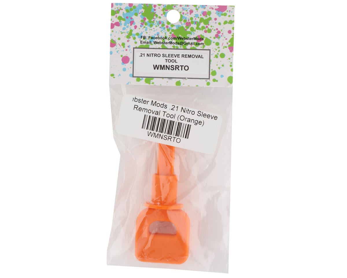 Webster Mods - Piston Sleeve Removal Tool (Orange) (.21)