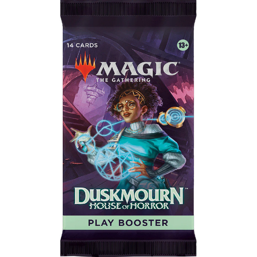 Magic MTG - Duskmourn: House of Horror - Play Booster sobre (Inglés) - Magic: The Gathering