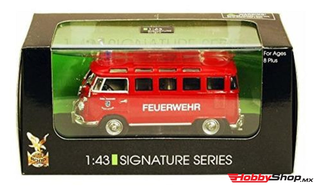 Yat Ming - Signature Series 1962 Volkswagen Microbus Fire Escala 1:43 En Existencia