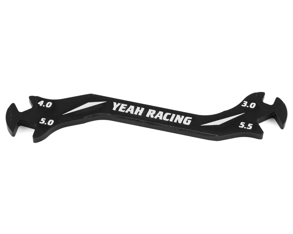 Yeah Racing - Aluminum Turnbuckle Wrench (Black) (3, 4, 5, 5.5mm)