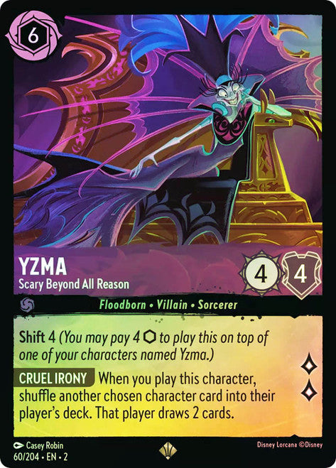 Carta Belle - Untrained Mystic,Set Ursula´s Return, Número de Tarjeta 37 , Color Amethyst, Rarity Common