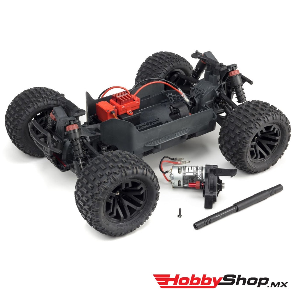 Arrma 1 10 GRANITE MEGA 550 Brushed 4WD Monster Truck RTR Red Black