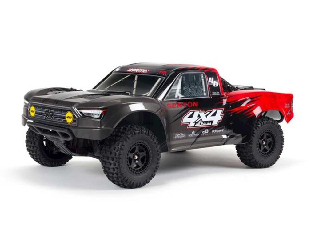 Arrma - 1/10 Senton 4Wd V3 Mega 550 Brushed Short Course Truck Rtr Red En Existencia