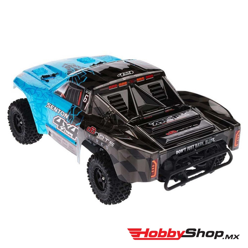 Arrma - 1/10 Senton Mega 550 Brushed 4Wd Short Course Truck Rtr Blue/black En Existencia