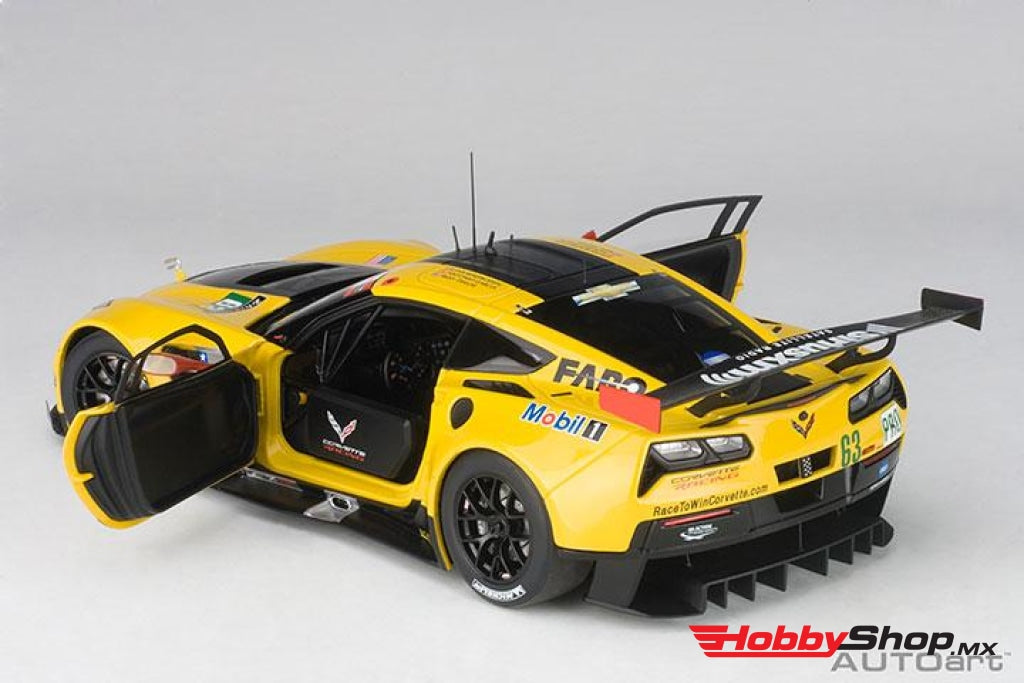 Autoart - Chevrolet Corvette C7.r Le Mans 24 Hrs 2016 En Existencia