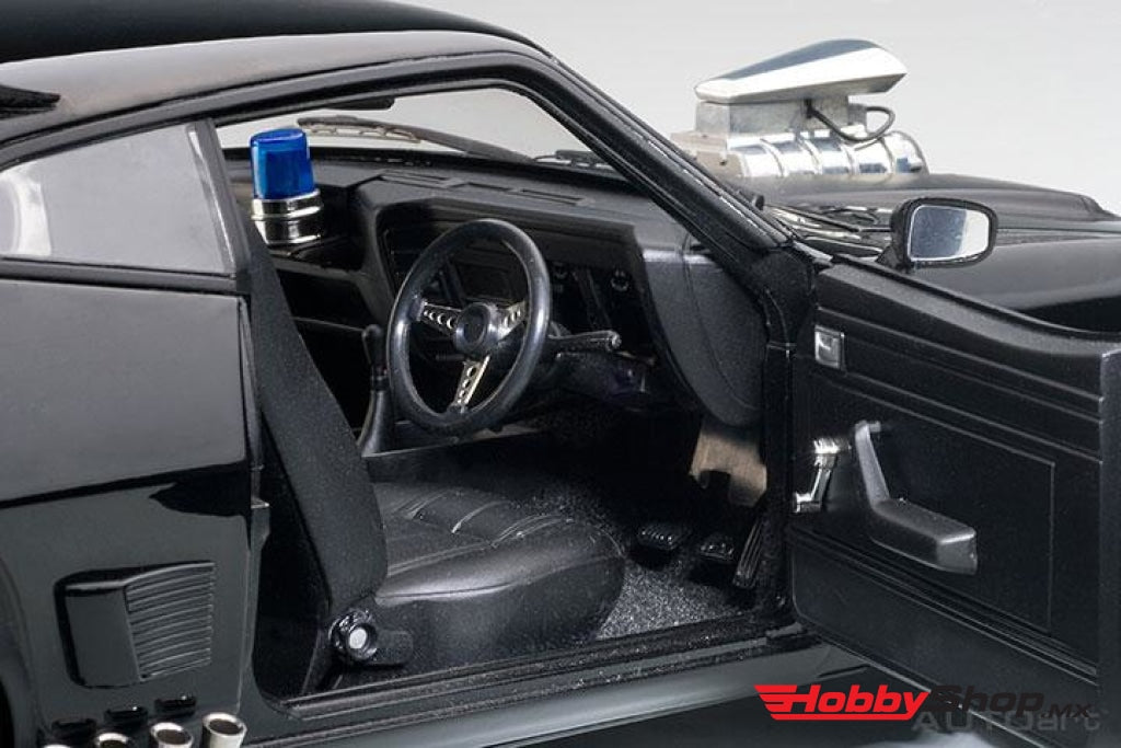Autoart - Ford Xb Falcon Tuned Version Black Interceptor En Existencia