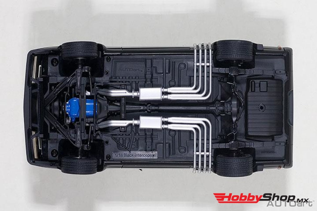 Autoart - Ford Xb Falcon Tuned Version Black Interceptor En Existencia