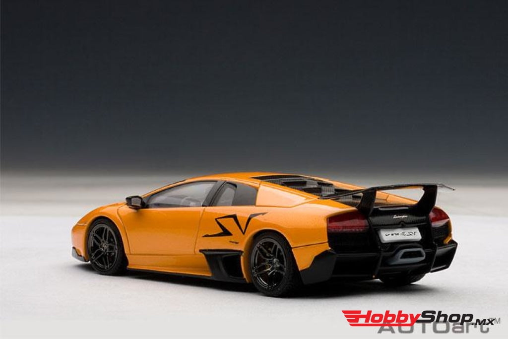 Autoart - Lamborghini Murciélago Lp670-4 Sv Arancio Atlas-Orange En Existencia