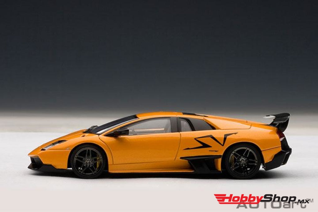 Autoart - Lamborghini Murciélago Lp670-4 Sv Arancio Atlas-Orange En Existencia
