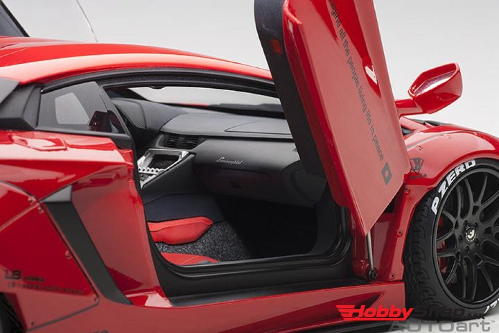 Autoart - Liberty Walk Lb-Works Lamborghini Aventador Red En Existencia