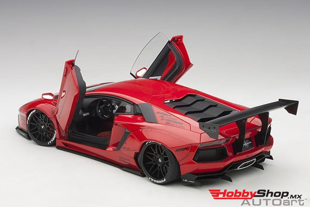 Autoart - Liberty Walk Lb-Works Lamborghini Aventador Red En Existencia