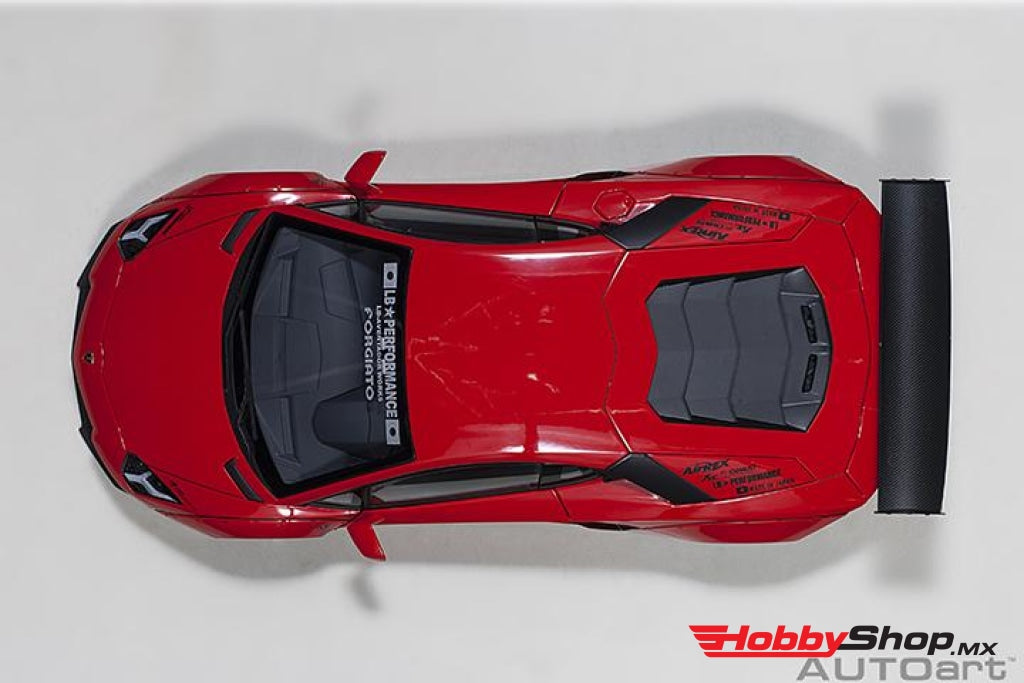 Autoart - Liberty Walk Lb-Works Lamborghini Aventador Red En Existencia