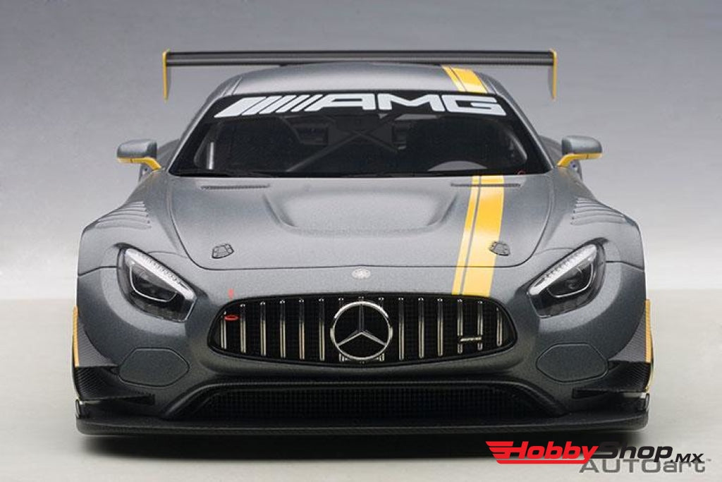 Autoart - Mercedes-Amg Gt3 Presentation Car Grey En Existencia
