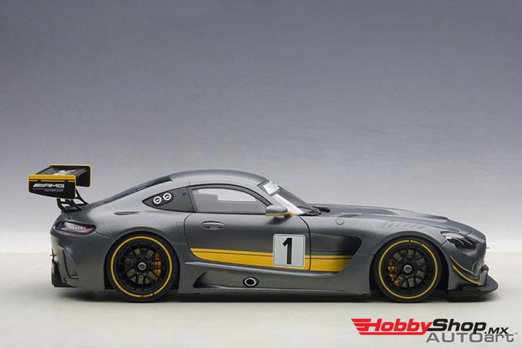 Autoart - Mercedes-Amg Gt3 Presentation Car Grey En Existencia