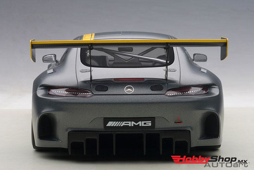Autoart - Mercedes-Amg Gt3 Presentation Car Grey En Existencia