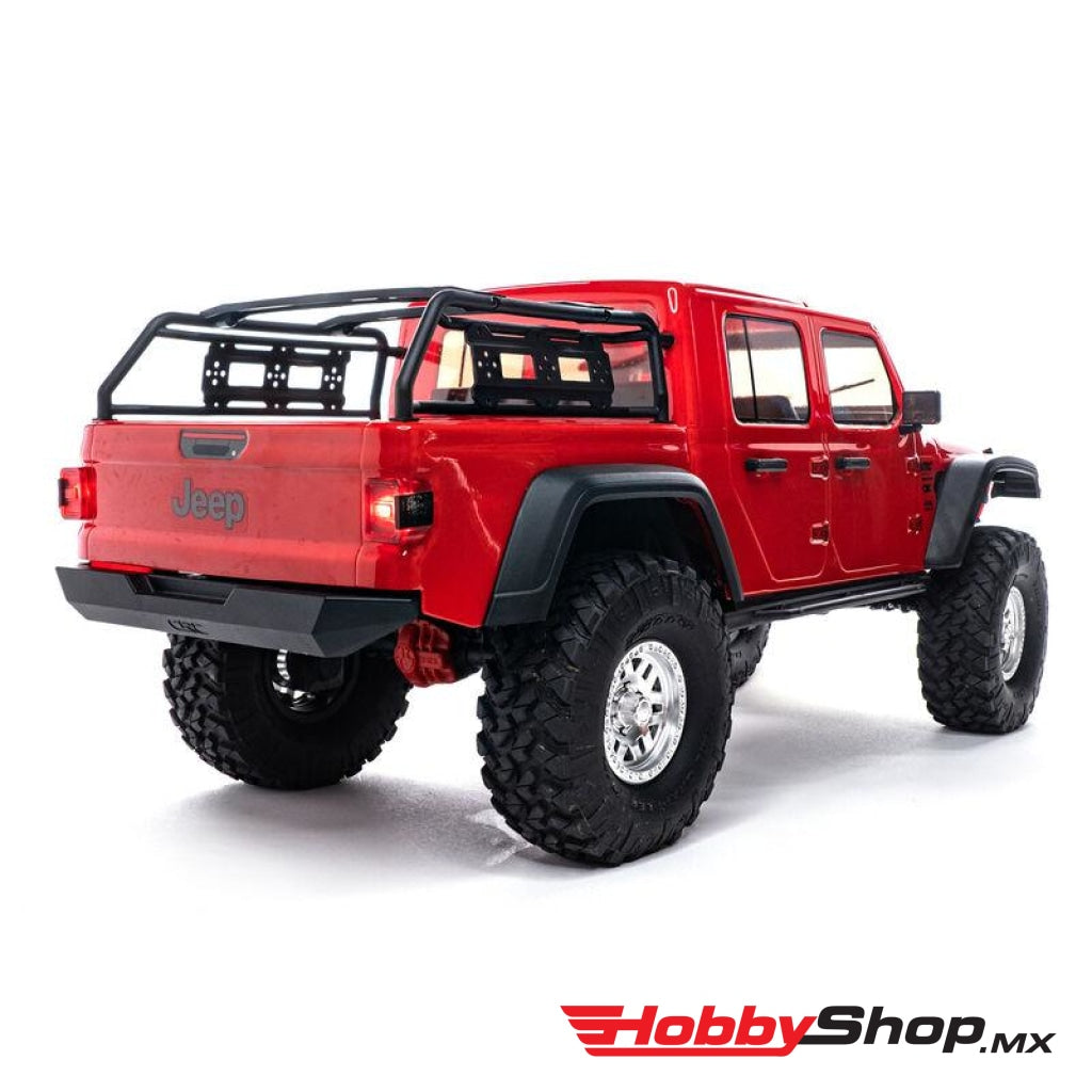 Axial - 1/10 Scx10 Iii Jeep Jt Gladiator Rock Crawler With Portals Rtr Red En Existencia