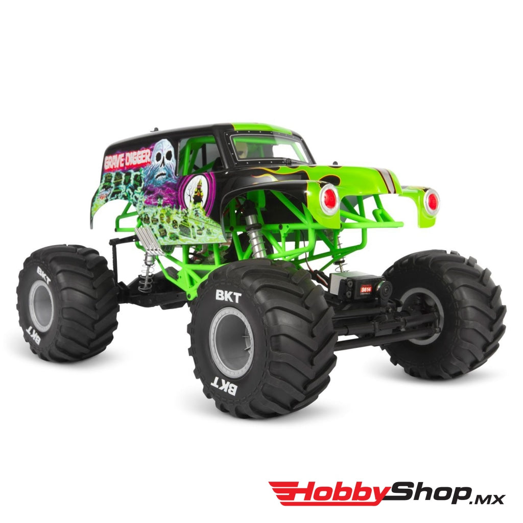 1/10 Smt10 Grave Digger 4Wd Monster Truck Rtr Axi03019 En Existencia