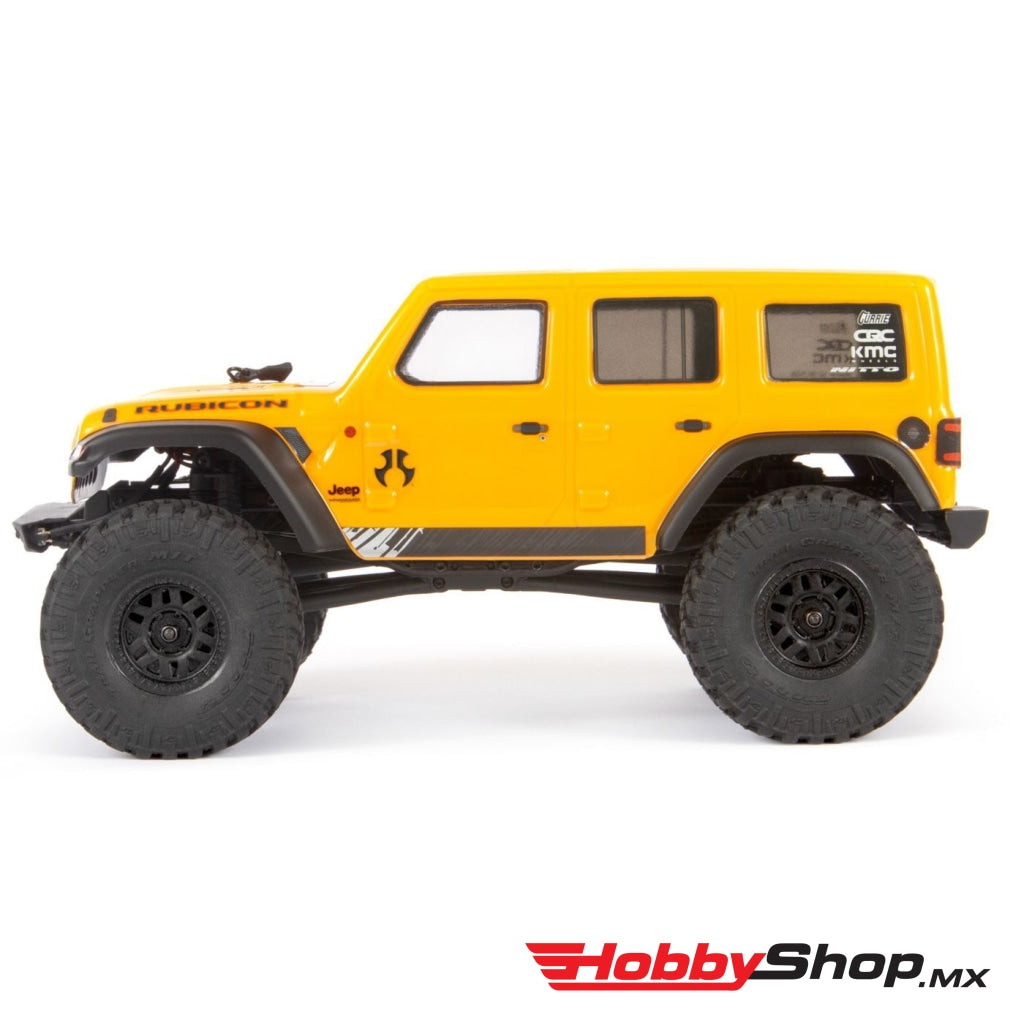 1/24 Scx24 2019 Jeep Wrangler Jlu Crc Rock Crawler 4Wd Rtr Yellow Axi00002T2 En Existencia