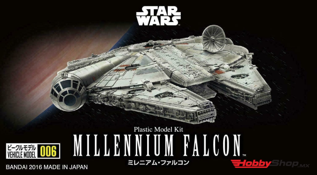 006 Millennium Falcon Star Wars Bandai Ban210501 En Existencia