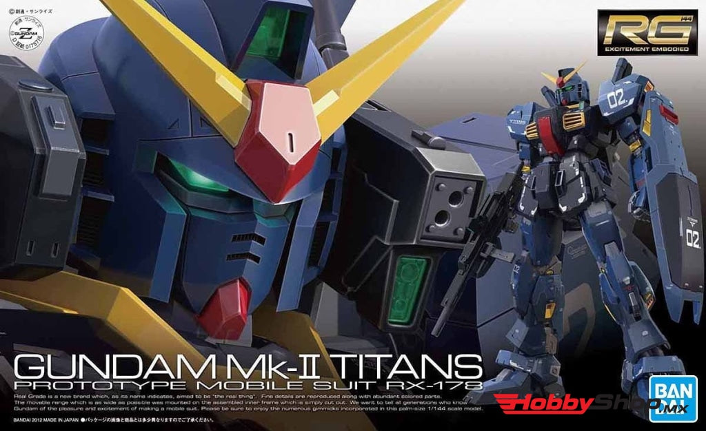 Bandai - #07 Gundam Mk-Ii (Titans) Z Rg 1/144 En Existencia