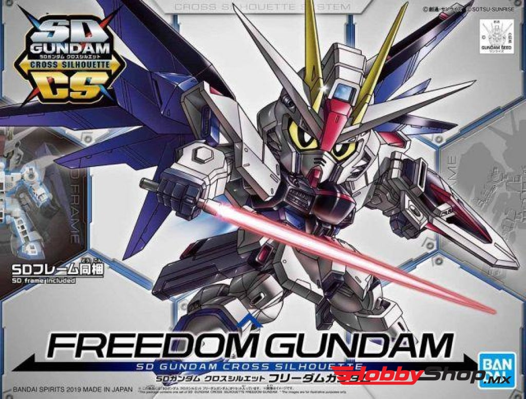 Bandai - #08 Freedom Gundam Sdgcs Model Kit From Seed Sobrepedido