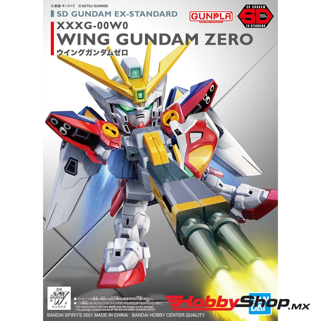 Bandai - #18 Wing Gundam Zero Spirits Hobby Sd En Existencia