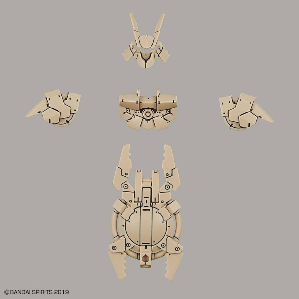 Bandai - 30Mm Close Quarters Combat 1/144 Option Armor For Portanova Sand Yellow Sobrepedido