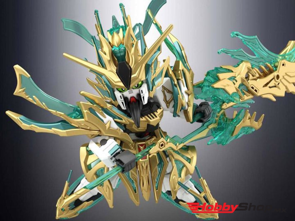 Bandai - #34 Wu Sheng Guan Yu Yun Chang Nu Gundam Model Kit From Sd Sangoku Soketsuden En Existencia