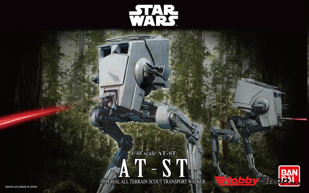 Bandai - At-St 1/48 Model Kit Star Wars Character Line En Existencia