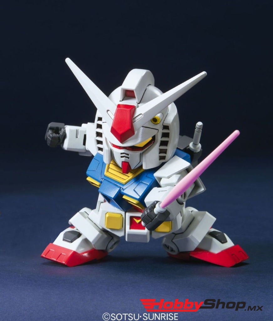 Bandai - Bb329 Rx-78-2 Gundam (Animation Color) Sd Action Figure Model Kit En Existencia