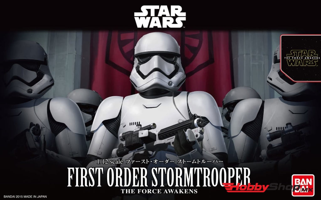 First Order Stormtrooper Star Wars Bandai En Existencia