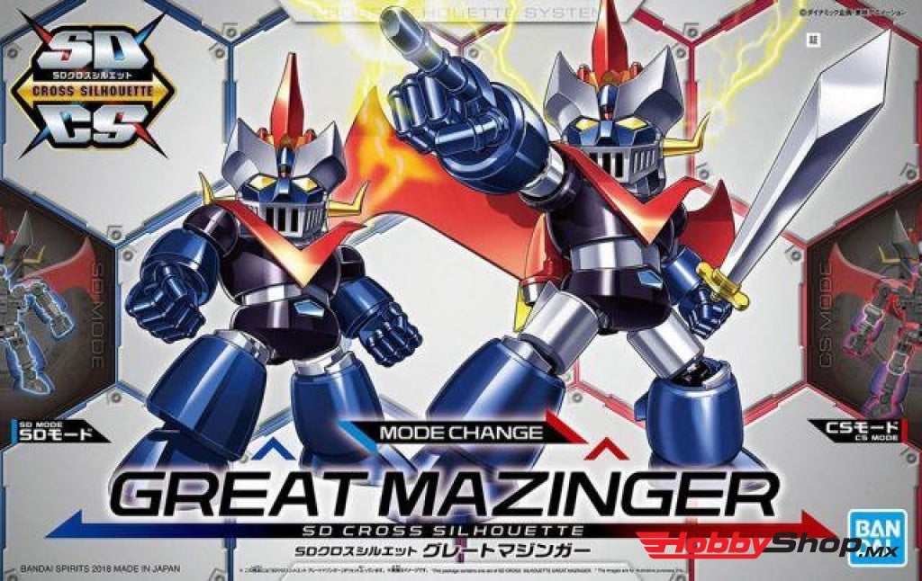 Bandai - Great Mazinger Sdcs Model Kit From En Existencia