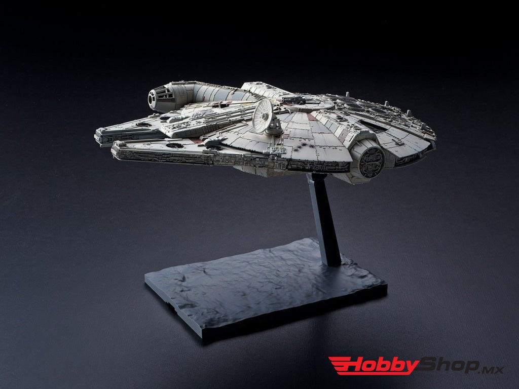 Bandai - Halcón Milenario Star Wars: El Ascenso De Skywalker 1/144 Kit Modelo Plástico En